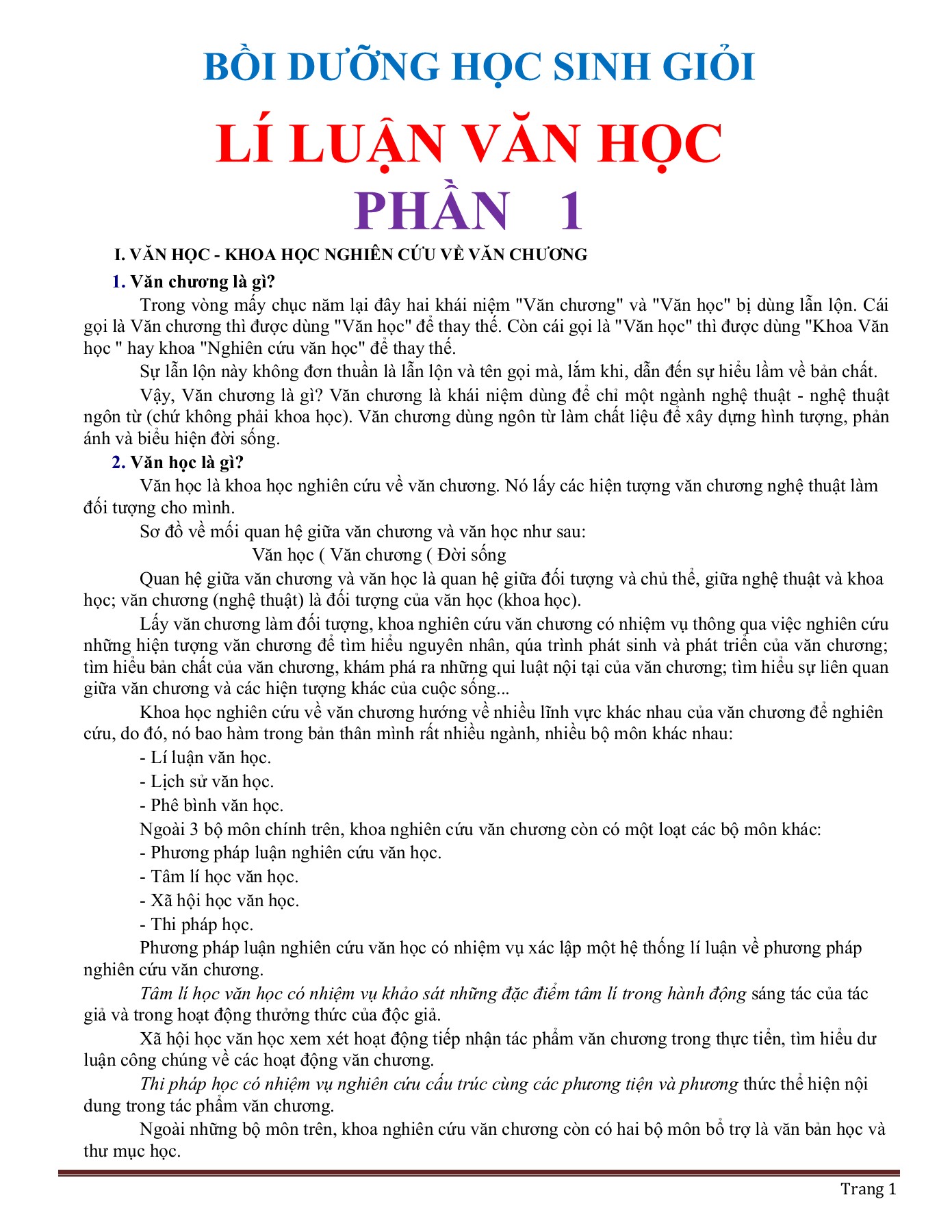 Những Câu Lí Luận Văn Học Dùng Làm Văn Hay Và Hiệu Quả Gallery 1