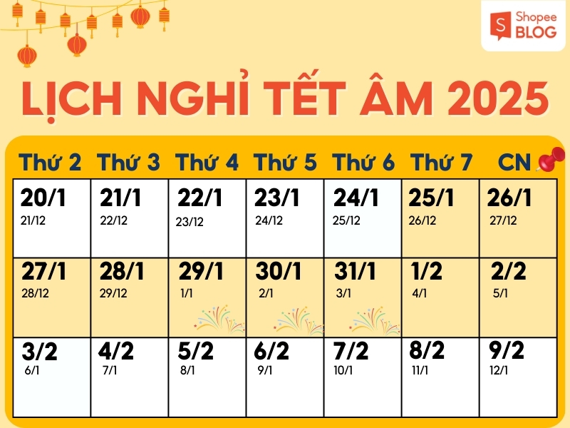 Shopee Bao Giờ Nghỉ Tết? Gallery 1