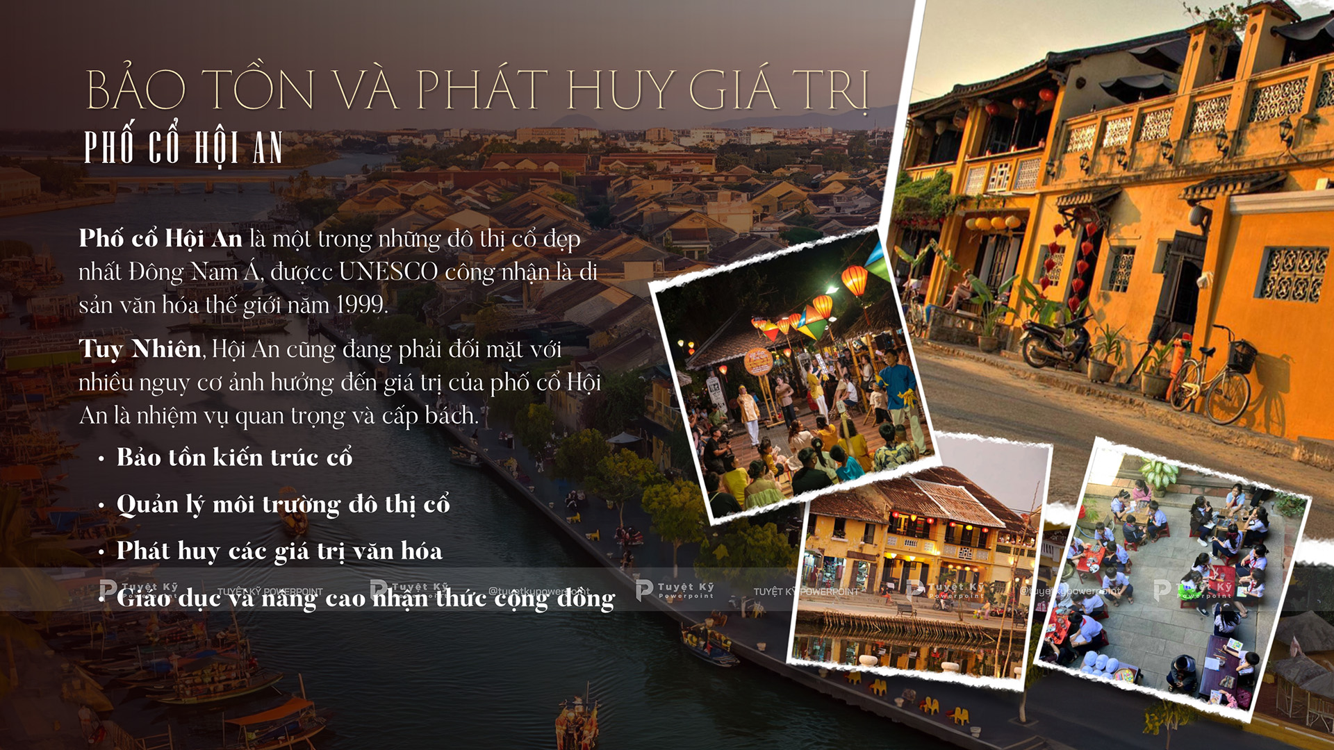 PowerPoint về Phố Cổ Hội An: Khám phá vẻ đẹp cổ kính và quyến rũ Gallery 1