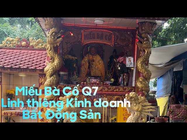 Miếu Bà Cố Quận 7: Địa điểm tâm linh nổi tiếng tại Sài Gòn