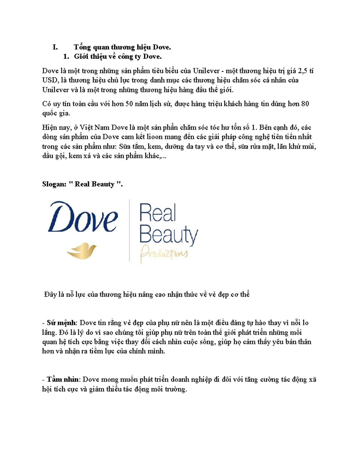 Dove Slogan: Khám Phá Thông Điệp Vẻ Đẹp Thật Sự Gallery 1