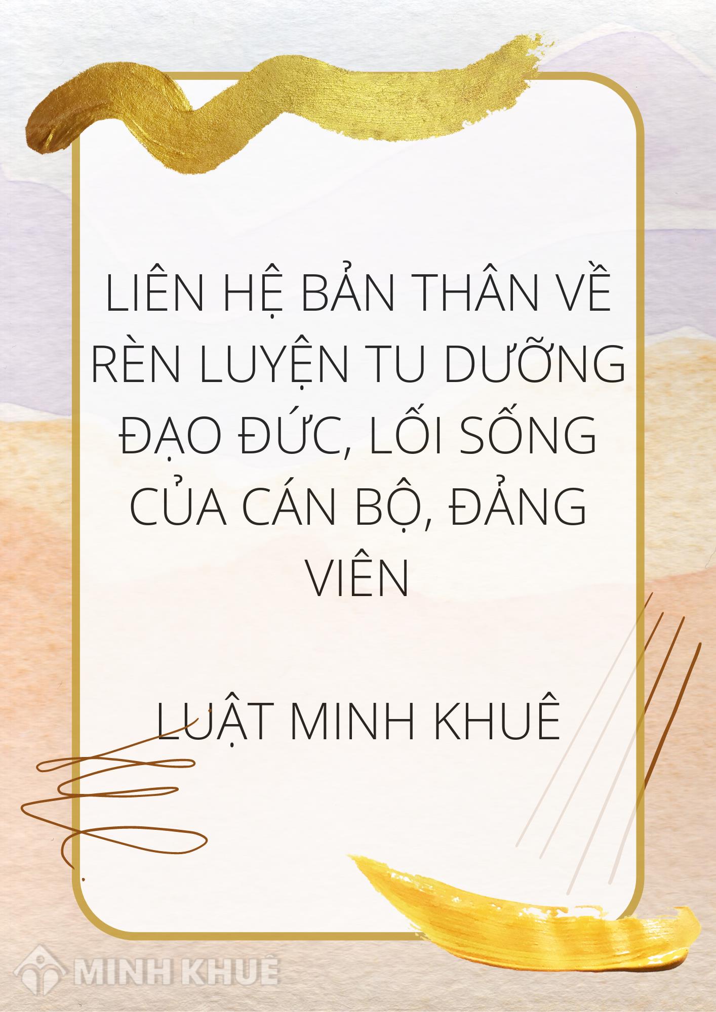 Rèn luyện đạo đức của sinh viên: Trải nghiệm và bài học cá nhân