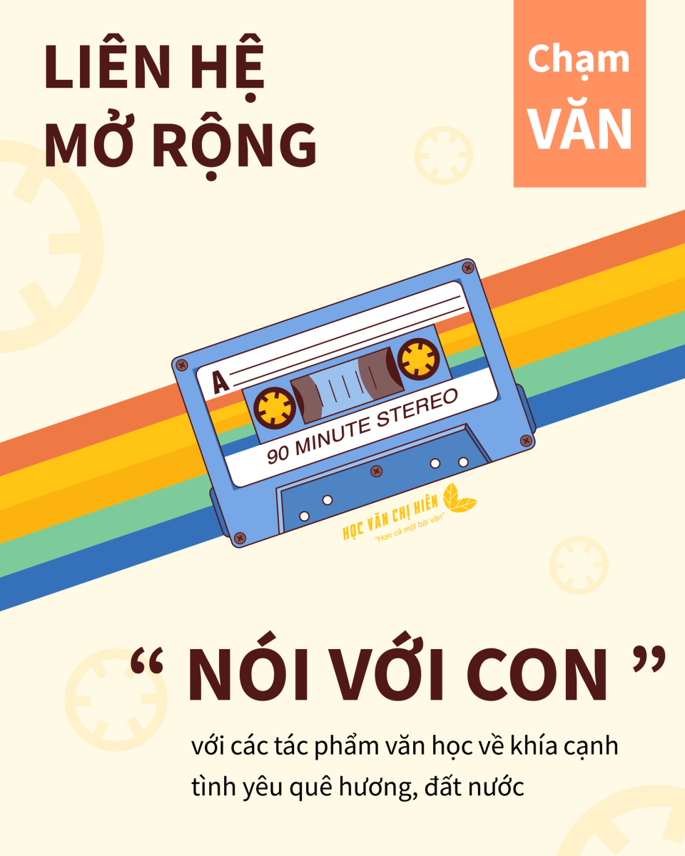 Liên hệ mở rộng bài thơ Nói với con khổ 2