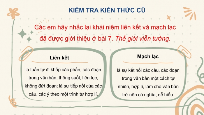 Mạch lạc và liên kết là gì? Gallery 2