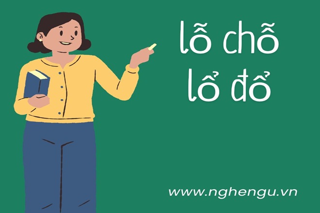 Lổ chổ hay lỗ chỗ?