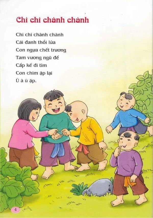 Lời Bài Đồng Dao Chi Chi Chành Chành