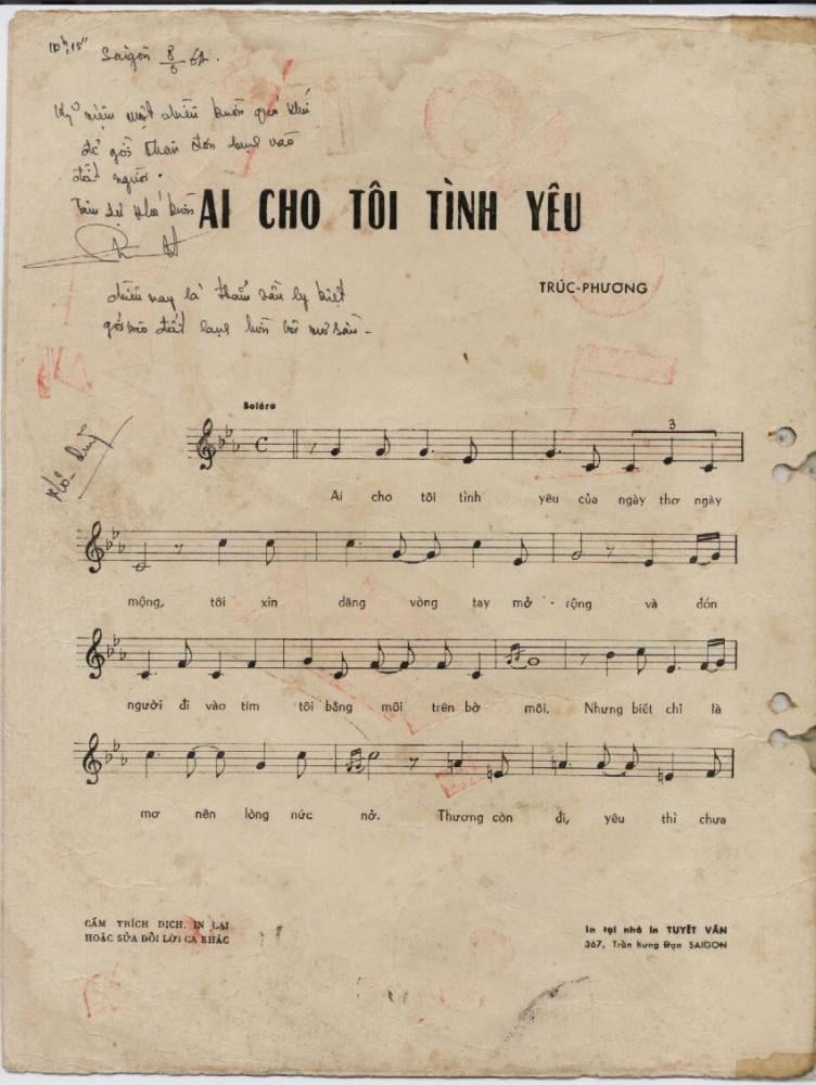 Lời Bài Hát Ai Cho Tôi Tình Yêu - Lệ Quyên Gallery 1