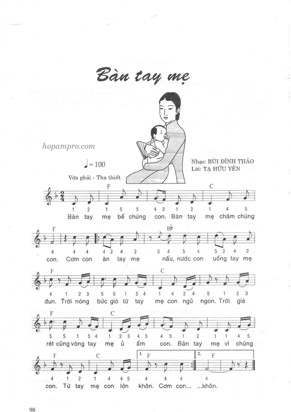 Bài Hát Bàn Tay Mẹ Lớp 4 Gallery 1