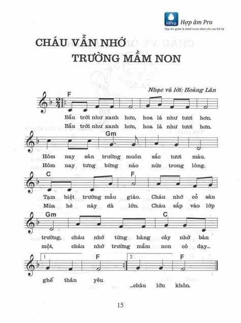 Cháu Vẫn Nhớ Trường Mầm Non Gallery 1