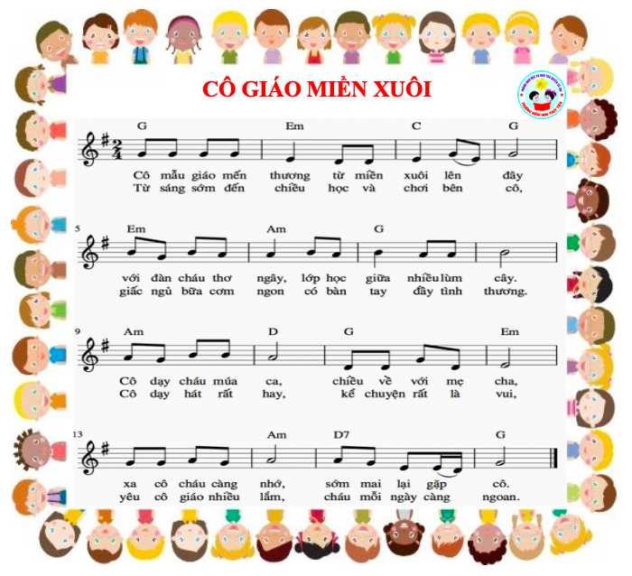 Lời Bài Hát Cô Giáo Miền Xuôi