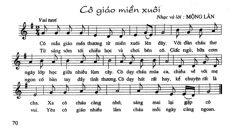 Lời Bài Hát Cô Giáo Miền Xuôi Gallery 1