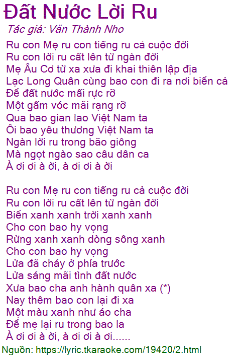 Lời Bài Hát Đất Nước Gallery 1