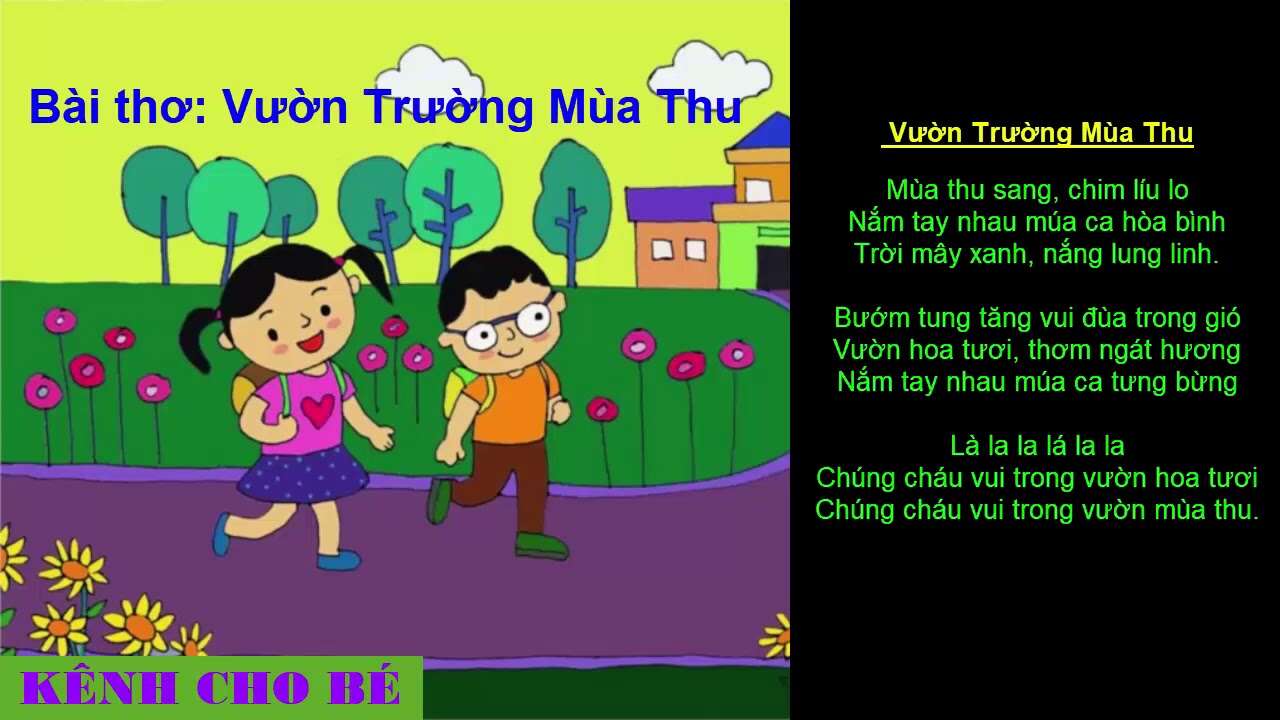 Lời Bài Hát Vườn Trường Mùa Thu Gallery 1