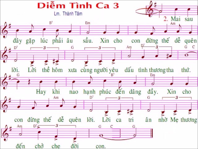 Lời Bài Hát Diễm Tình Ca 3 Gallery 2