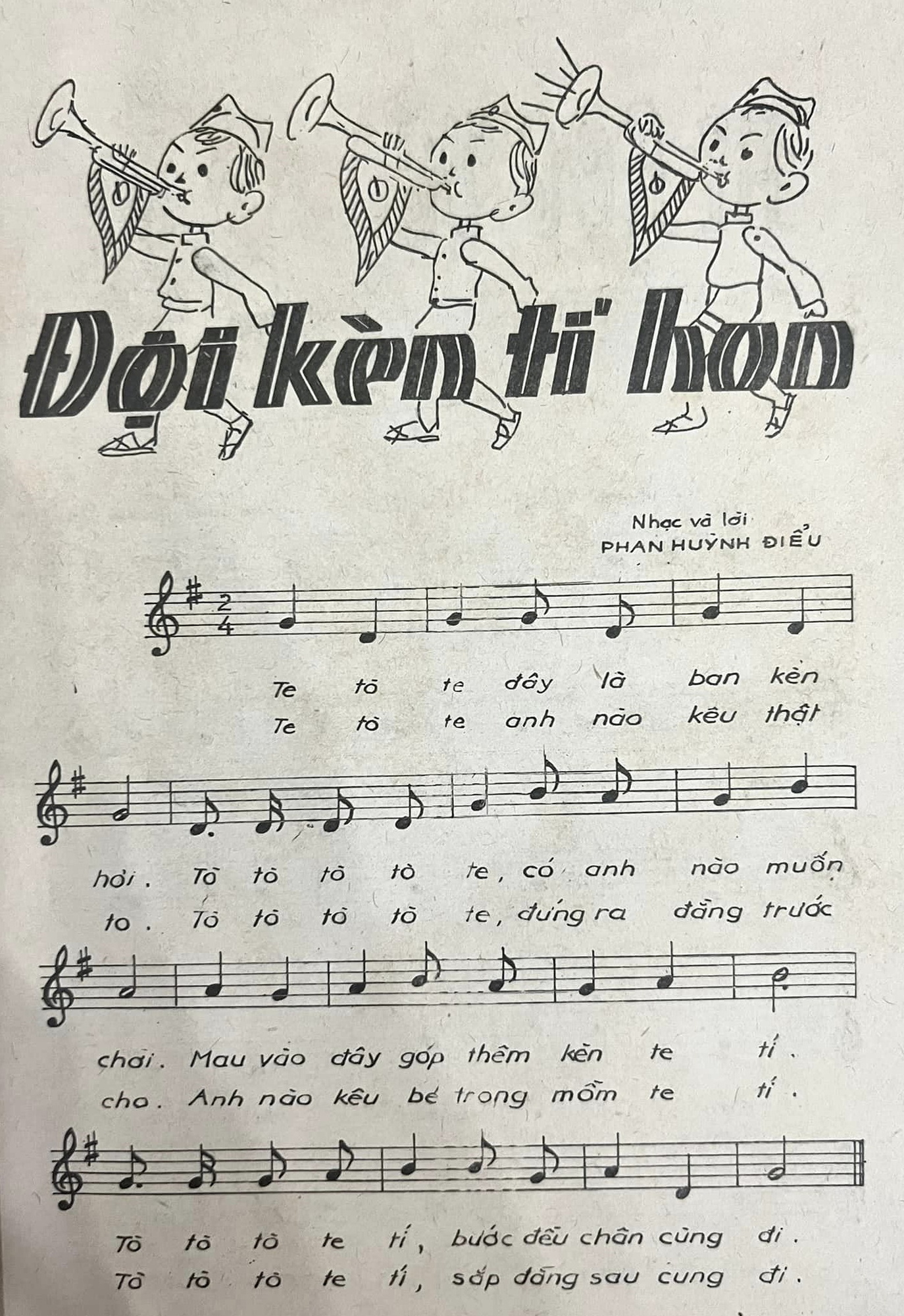 Lời Bài Hát Đội Kèn Tí Hon Gallery 2