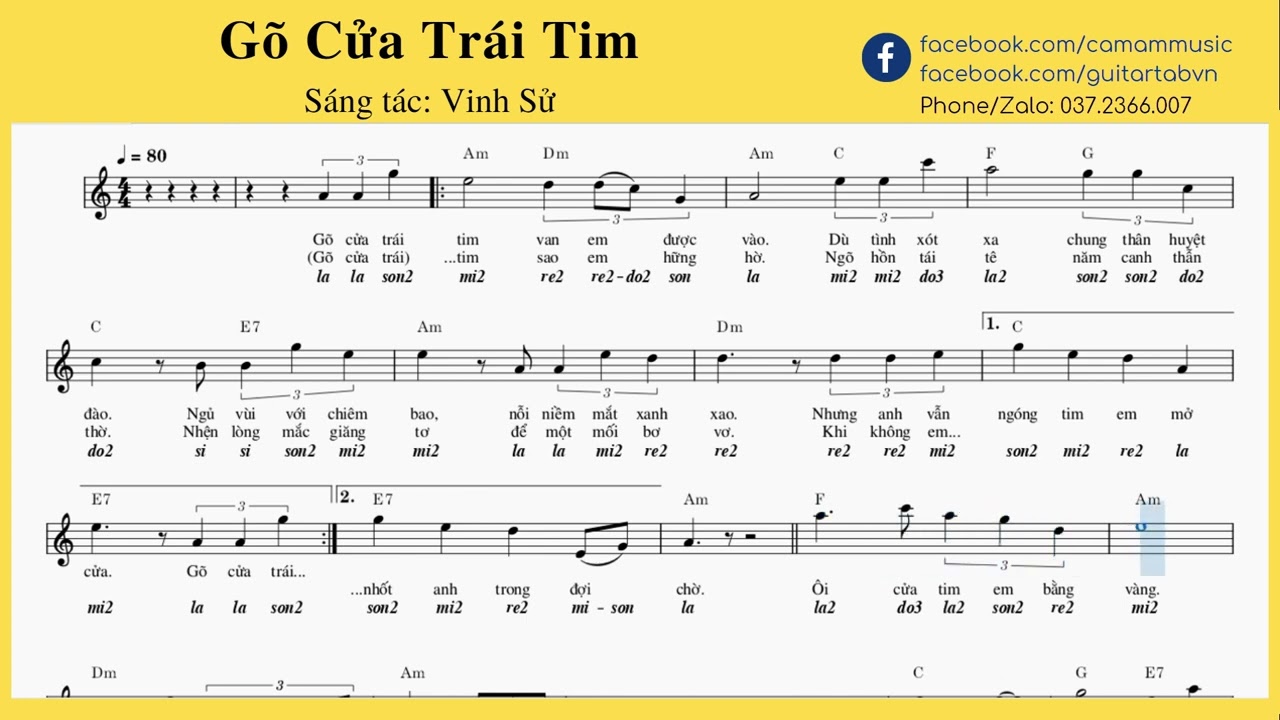 Gõ Cửa Trái Tim Lời Bài Hát Gallery 1
