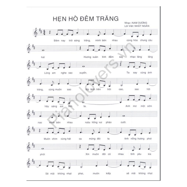 Lời Bài Hát Hẹn Hò Đêm Trăng Gallery 2