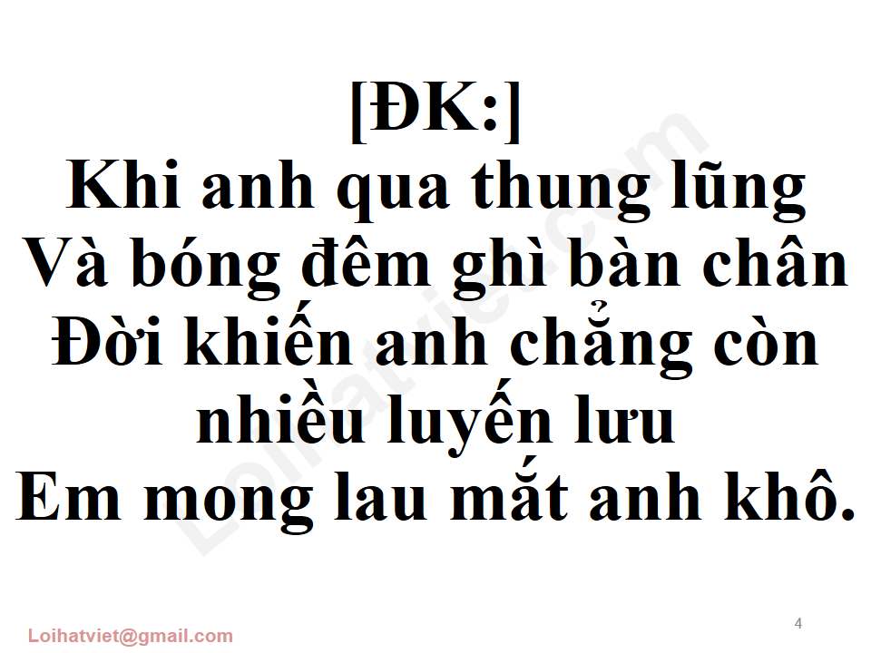 Lời Bài Hát Khi Anh Qua Thung Lũng Gallery 1
