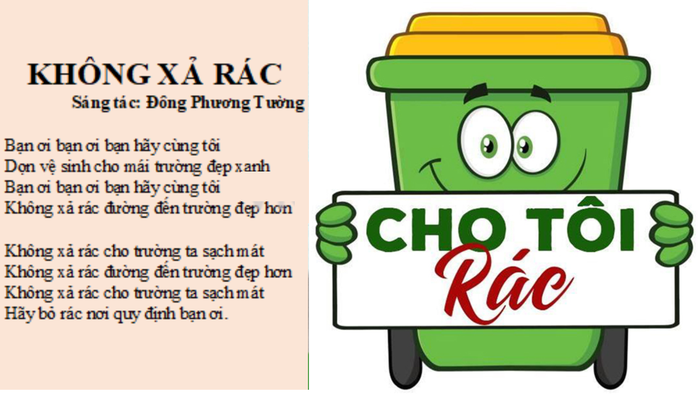 Lời Bài Hát Về Vấn Đề Không Xả Rác