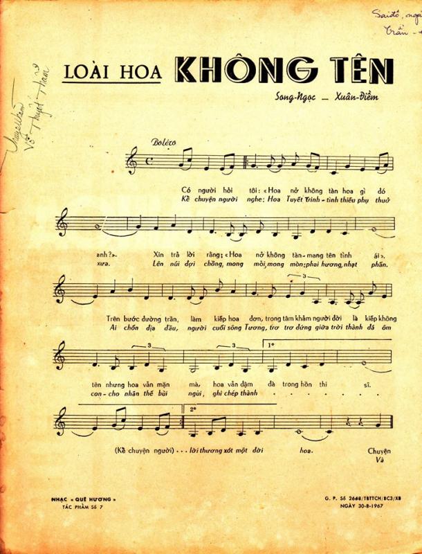 Lời Bài Hát Loài Hoa Không Tên Gallery 1