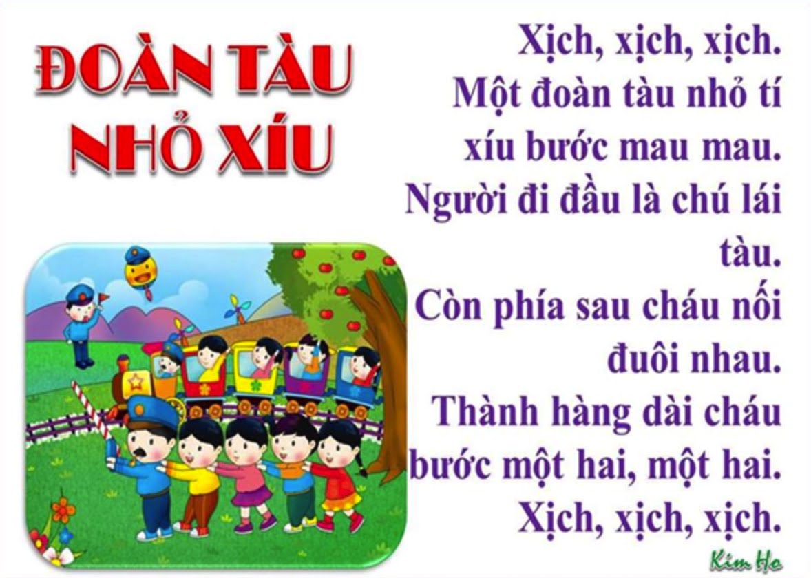 Lời Bài Hát Một Đoàn Tàu Nhỏ Tí Xíu Gallery 1