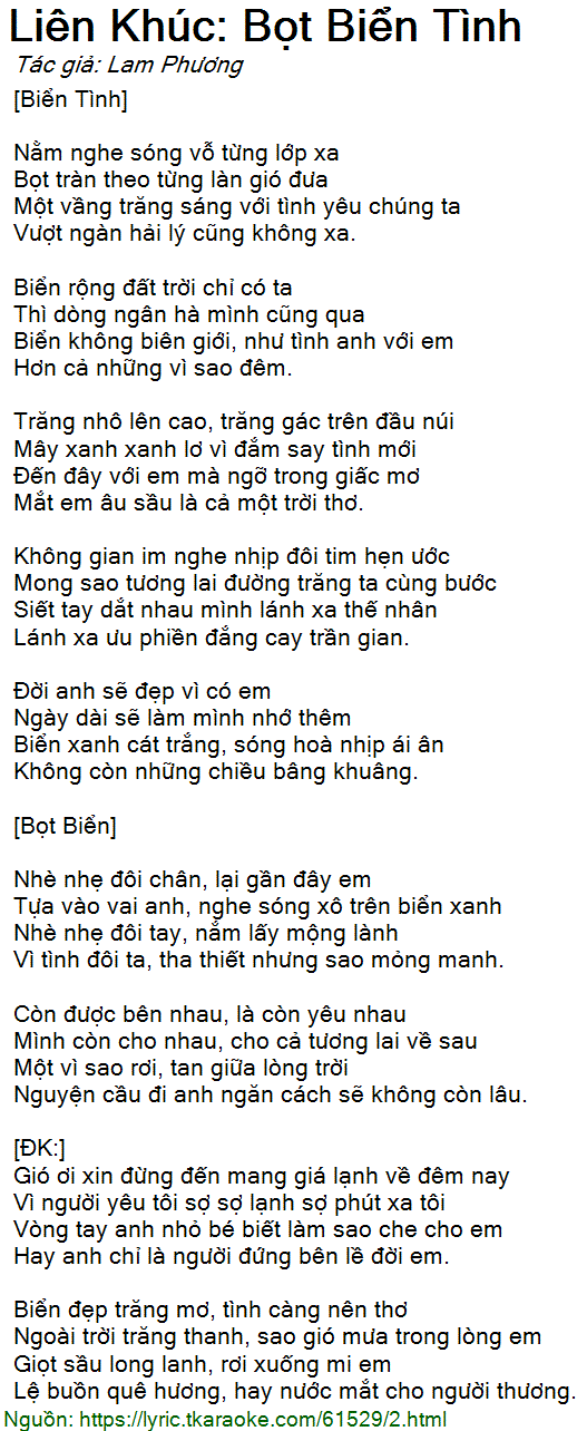 Lời Bài Hát Nằm Nghe Sóng Vỗ Từng Lớp Xa Gallery 2