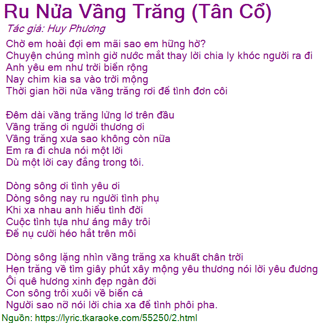 Nhạc Ru Nửa Vầng Trăng Gallery 1