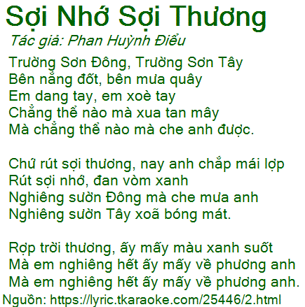 Lời Bài Hát Thu Hiền Sợi Nhớ Sợi Thương Gallery 2