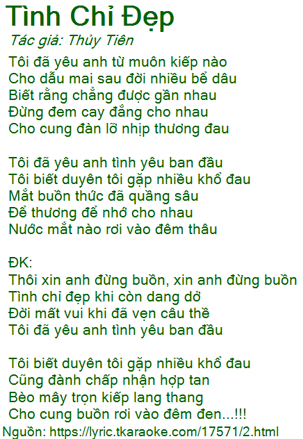 Tình Chỉ Đẹp Khi Còn Dang Dở