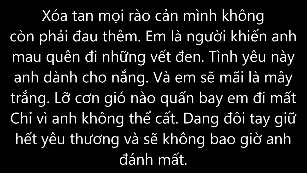 Lời Bài Hát Tình Yêu Màu Nắng - Doãn Thúy Trang Gallery 1