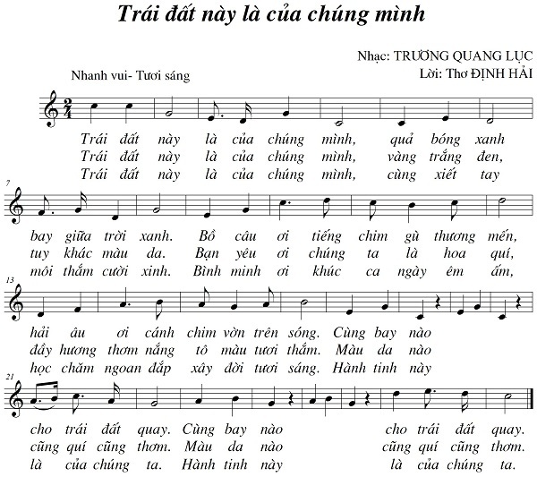 Bài Hát Trái Đất Này Gallery 1
