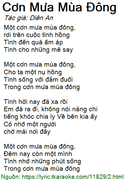 Cơn Mưa Mùa Đông Gallery 2