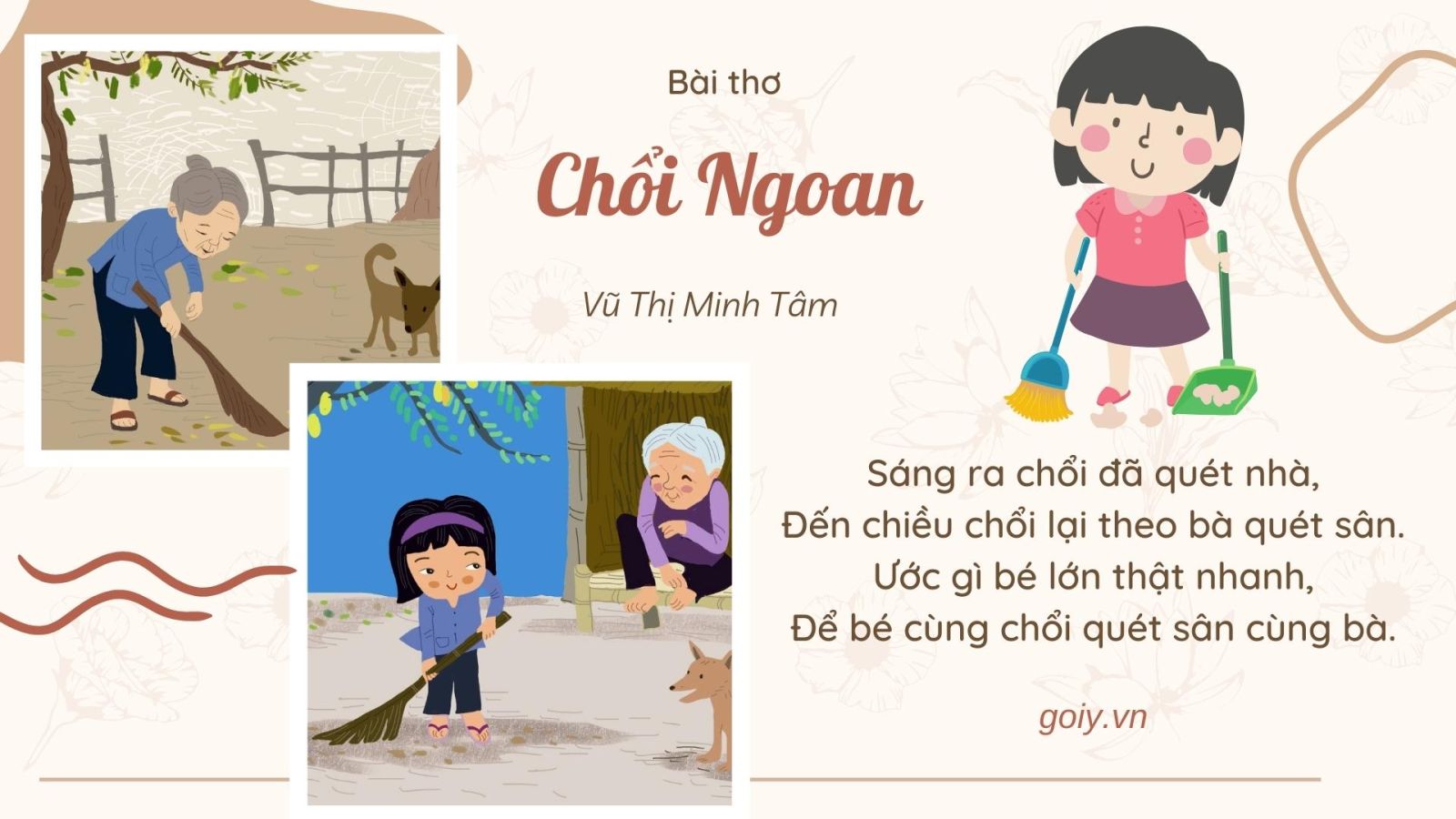 Bài Thơ Chổi Ngoan Gallery 1