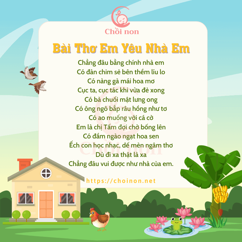 Lời Bài Thơ Em Yêu Nhà Em Gallery 2