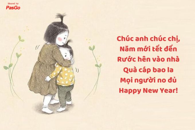 Lời Chúc Năm Mới Ấm Áp Và Yêu Thương Dành Cho Anh Chị Gallery 2