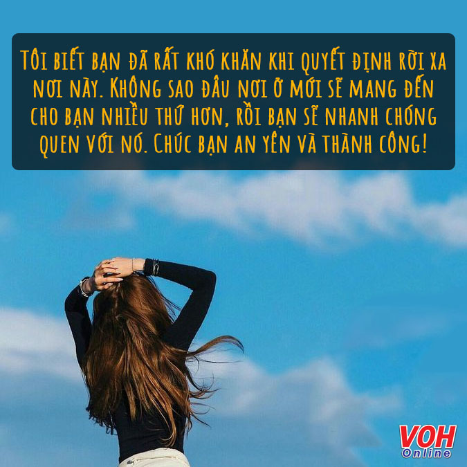 Lời Chúc Người Thân Đi Làm Xa Hay và Ấm Áp Nhất