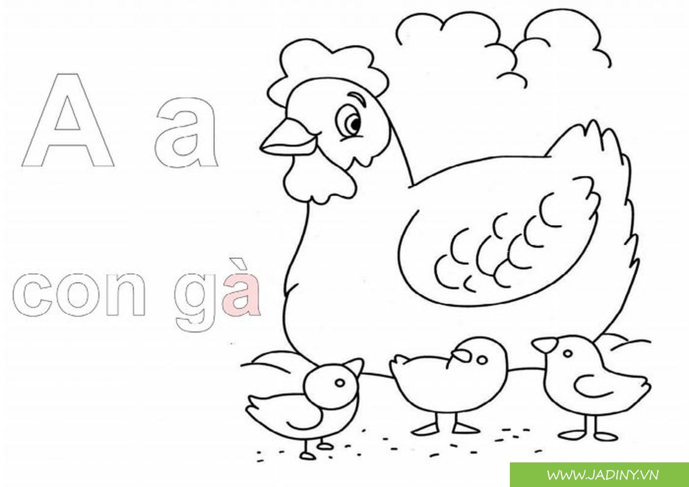 Bé Tập Tô Màu Chữ Cái: Hướng Dẫn và Tài Liệu Hay Nhất Gallery 1
