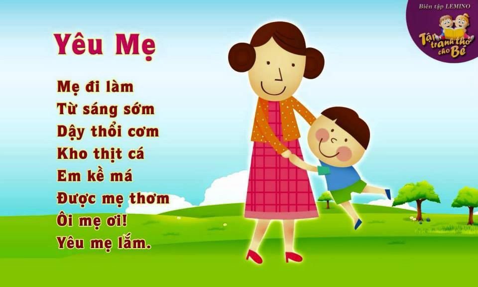 Bài Thơ Ngắn Cho Trẻ Em Hay Và Dễ Nhớ Gallery 2