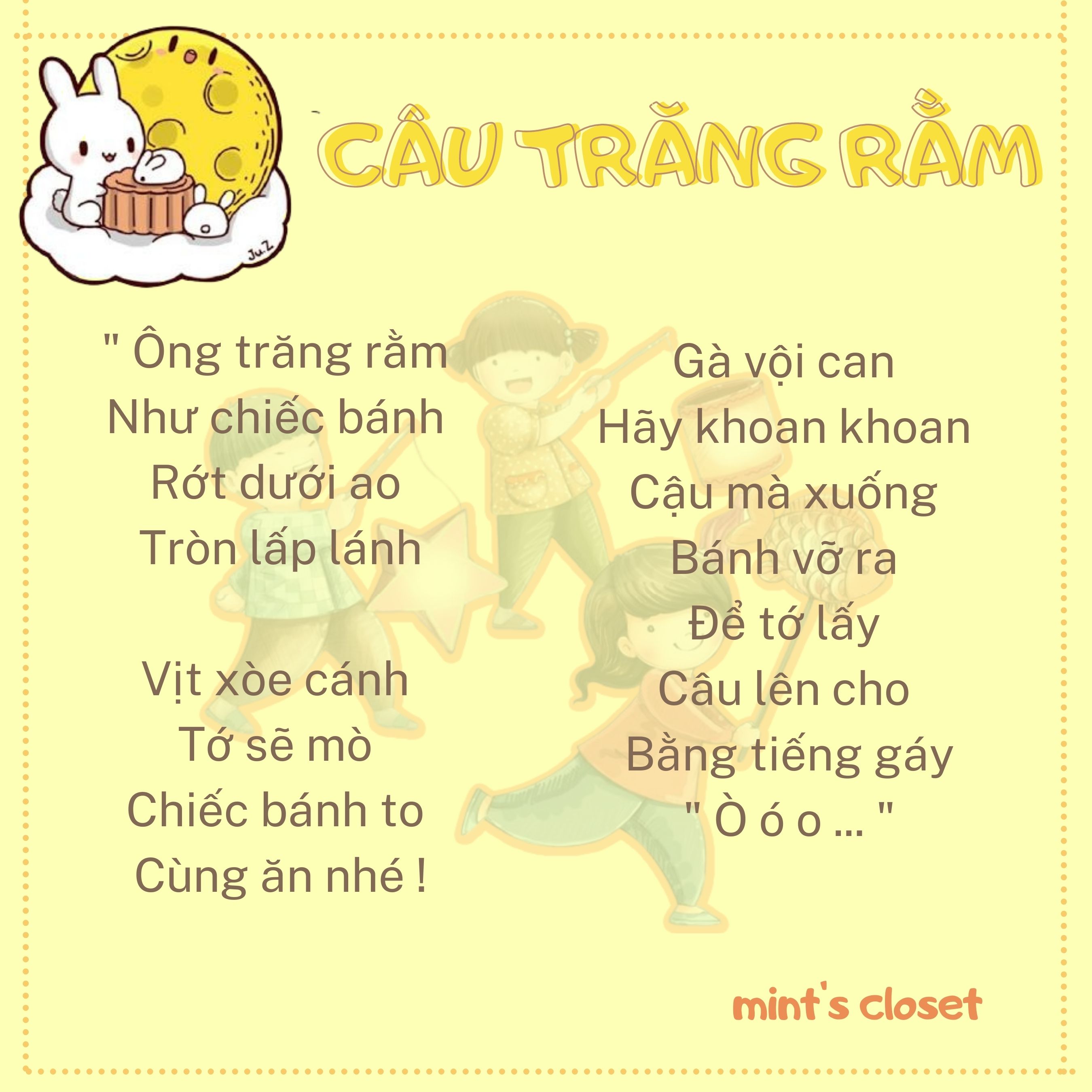 Thơ Trung Thu Mầm Non Hay Và Ý Nghĩa Nhất Gallery 2
