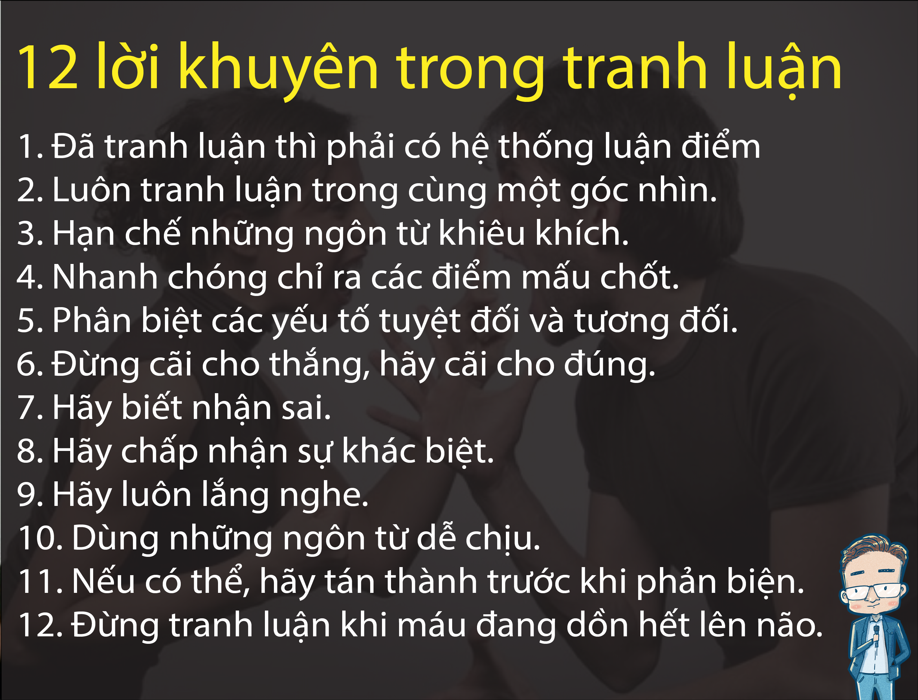 Chửi nhau văn minh: Bí quyết tranh luận hiệu quả mà vẫn giữ được phép lịch sự Gallery 2