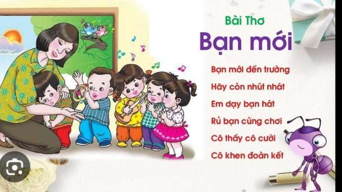 Bài Thơ Bạn Mới Đến Trường Gallery 2