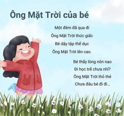 Thơ về mùa hè cho trẻ mầm non Gallery 2