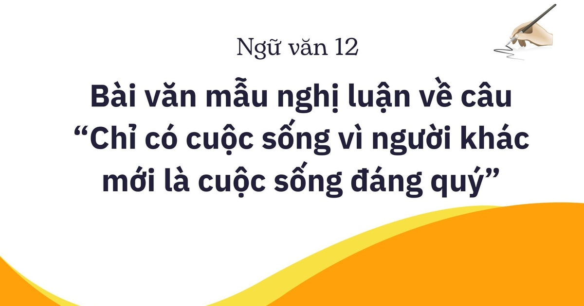 Sống Vì Người Khác: Ý Nghĩa Và Hành Động Gallery 1