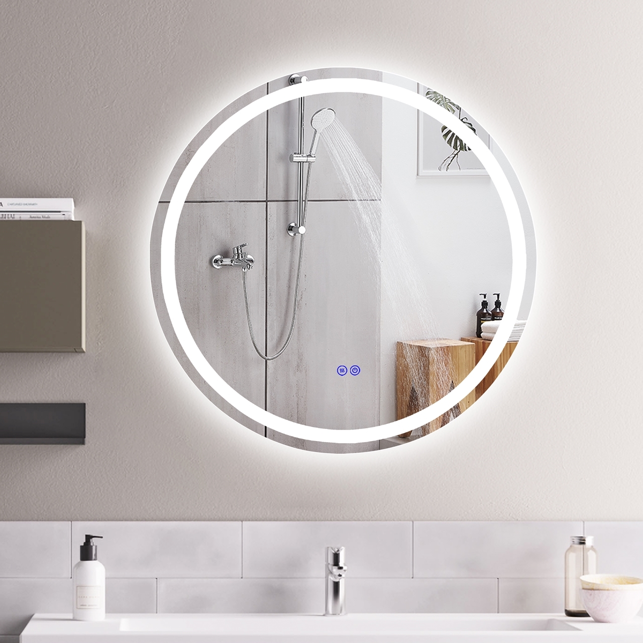 Gương Nhà Tắm Kèm Kệ: Giải Pháp Hoàn Hảo Cho Phòng Tắm Hiện Đại Gallery 1