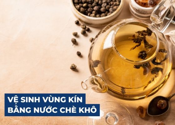 Vệ sinh vùng kín bằng nước chè khô: Có hiệu quả không? Gallery 1