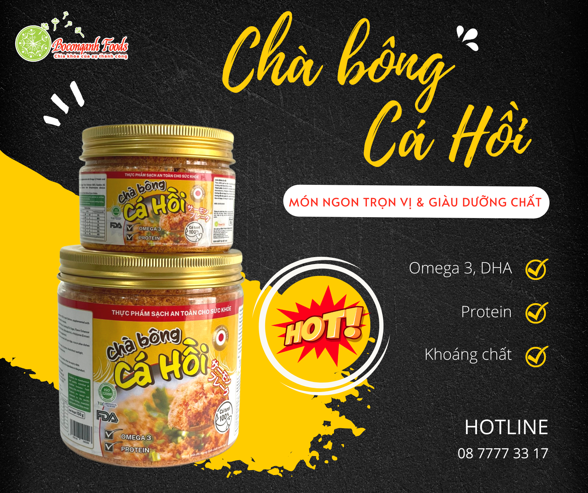 Chà bông cá hồi - Món ăn ngon, bổ dưỡng từ cá hồi Gallery 1