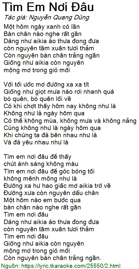 Tìm Em Nơi Đâu Gallery 2