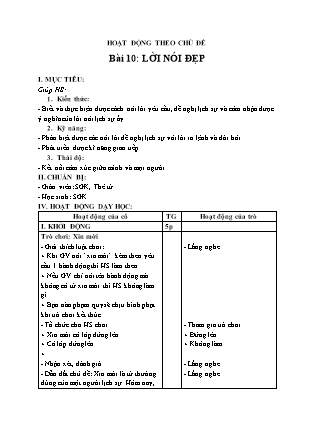 Lời Nói Đẹp Là Gì?
