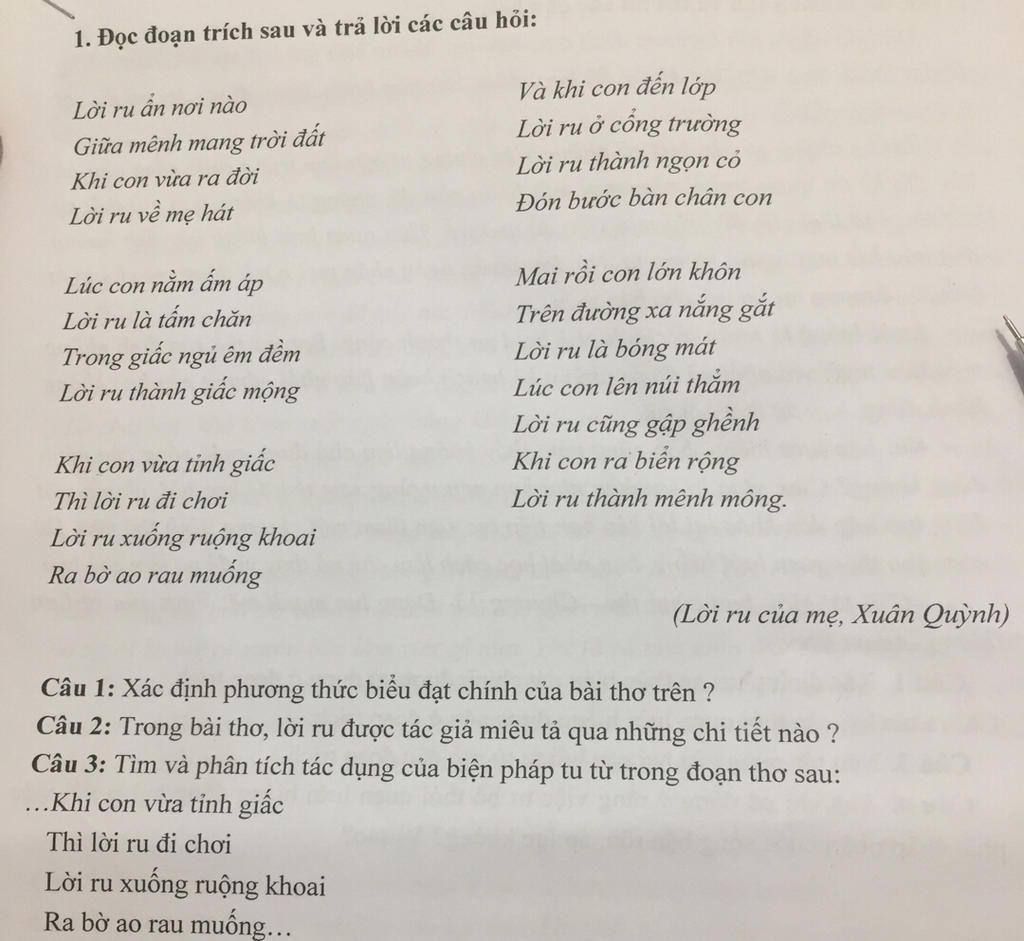 Lời Ru Ẩn Nơi Nào?