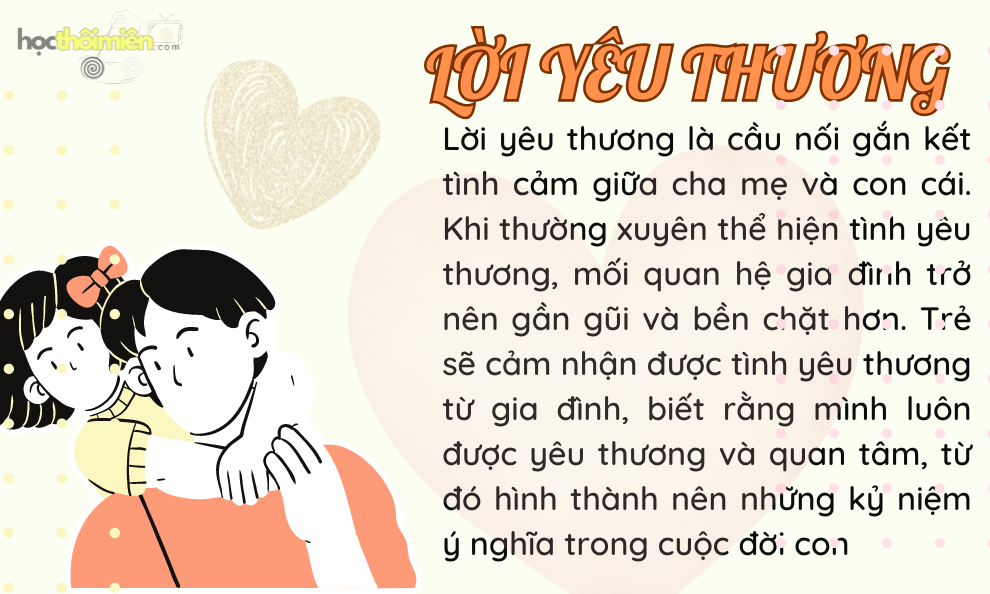 Lời Yêu Thương Cha Dành Cho Con Gái